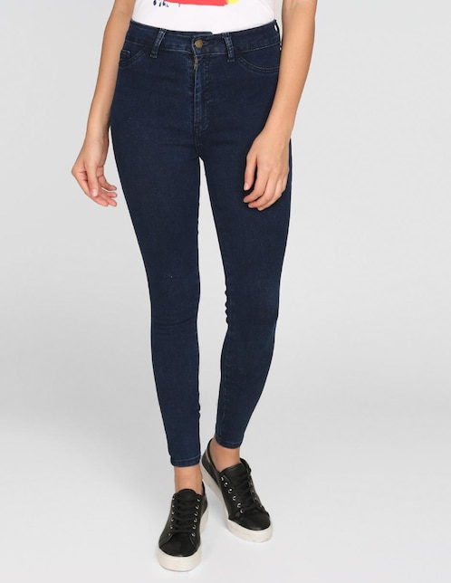 Jeans Prontomoda corte skinny azul en Liverpool
