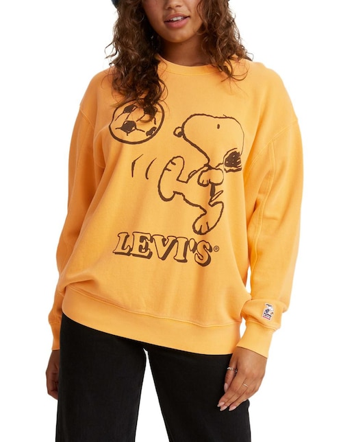 Levis Snoopy Peanuts Amarillo Mujer |