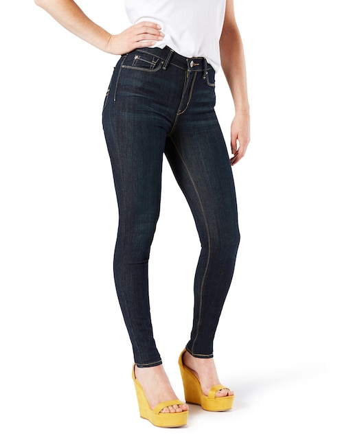 Jeans skinny Denizen corte cintura alta para mujer