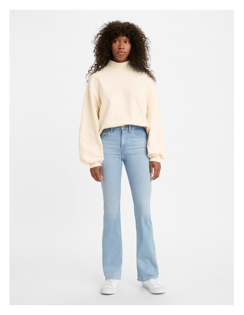 Jeans bota Levi's 725 high rise bootcut lavado claro corte cintura alta  para mujer en Liverpool