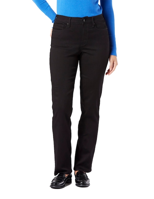 Jeans straight Denizen High-rise Straight corte cintura alta para mujer