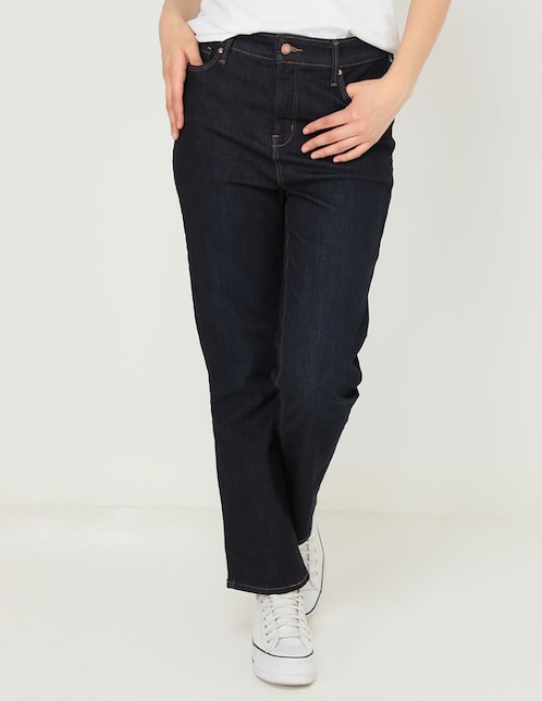 Jeans straight Denizen Sculpting corte cintura alta para mujer
