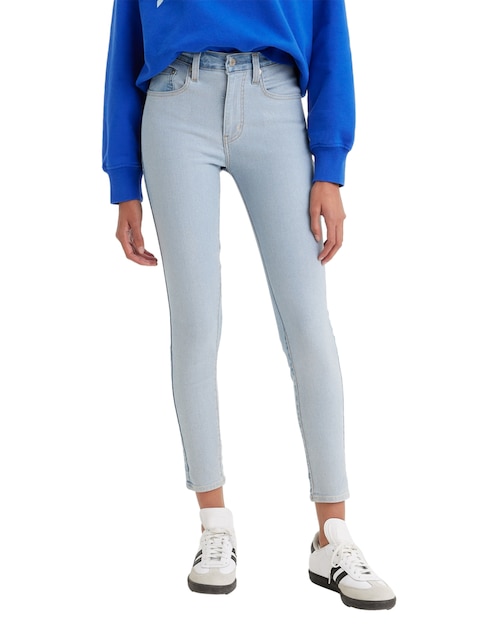Jeans slim Levi's 721 Inside Out corte cintura alta para mujer