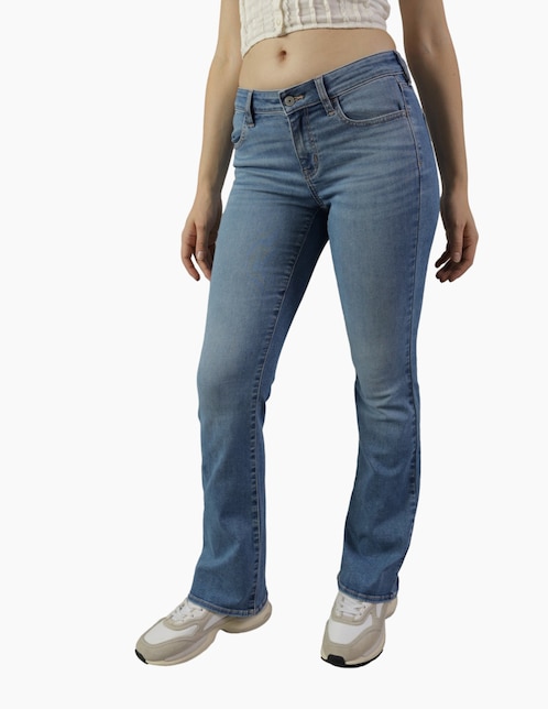 Jeans bota American Eagle corte cintura para mujer