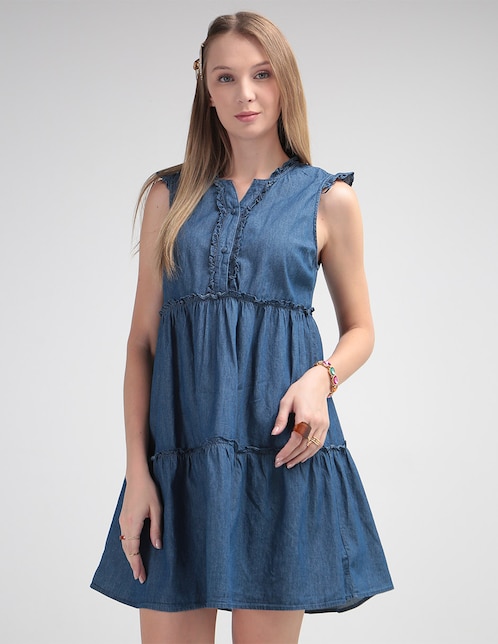 Vestido corto casual That's It para mujer