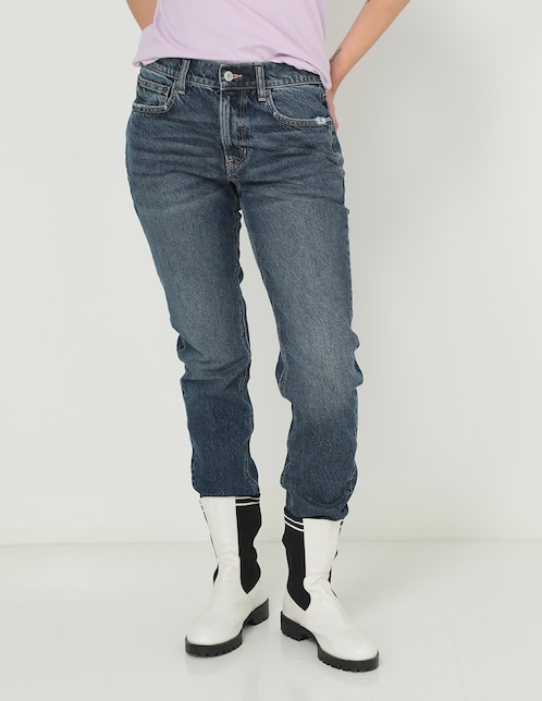 Jeans skinny Opp's Jeans corte cintura alta para mujer