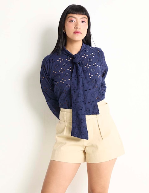 Blusa That's It manga larga para mujer