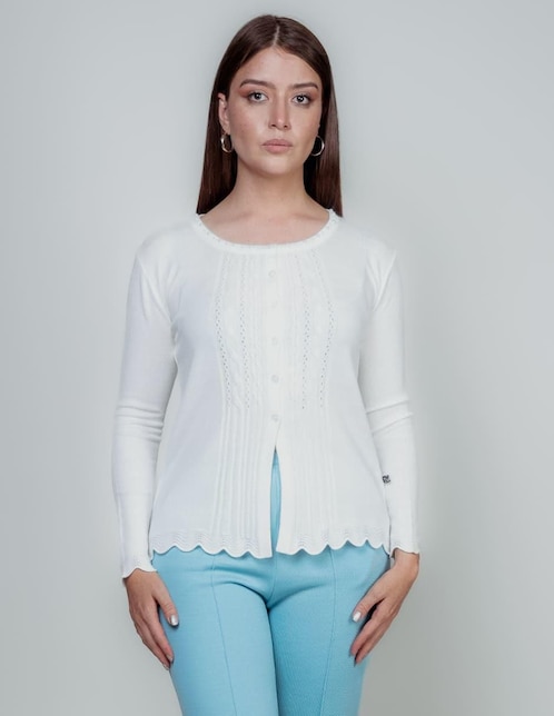 Blusa manga larga para mujer 1
