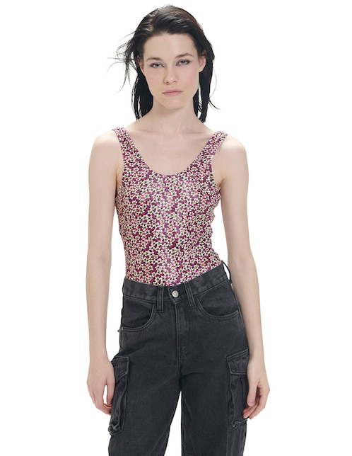 Body Unfollow cuello redondo para mujer