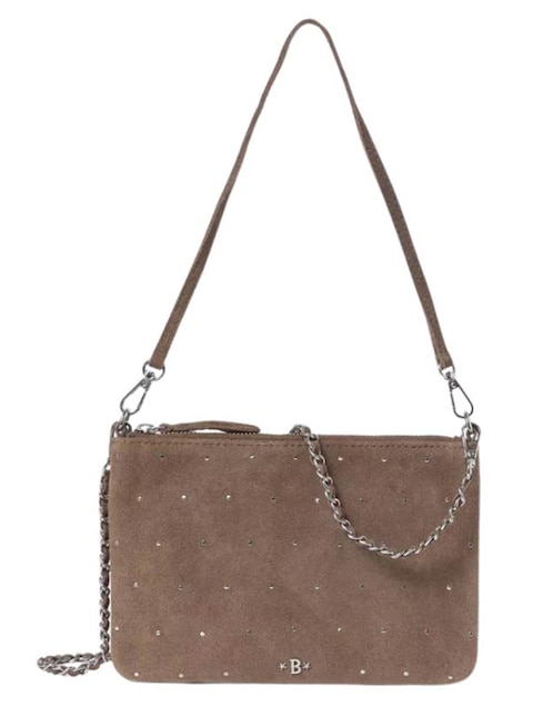 Bolsa crossbody Brownie de piel para mujer