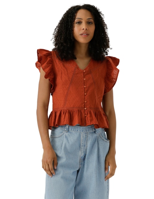 Blusa Levi's manga corta para mujer