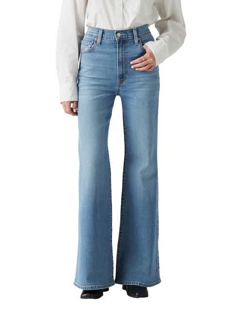 Jeans relaxed campana cintura alta Levi's para mujer