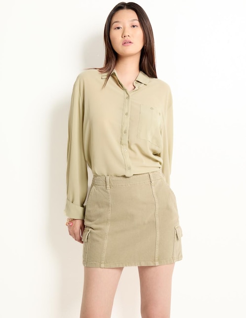 ONLY Falda mini Only a la cintura