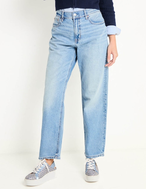 Jeans boyfriend corte cintura para mujer Jeans boyfriend corte cintura para mujer