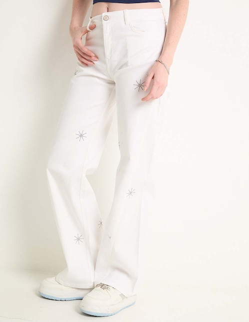 Pantalón amplio para mujer 1