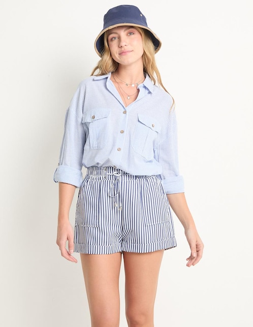 Short Coffee Bean para mujer