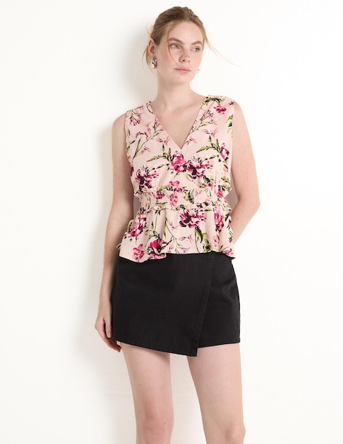 Blusa sin manga para mujer 1