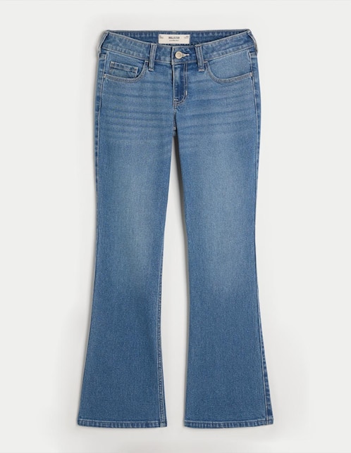 Jeans flare Hollister para mujer