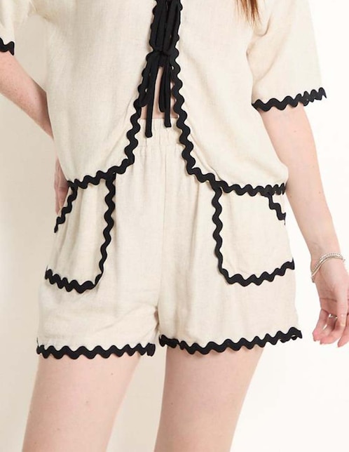 Short Coffee Bean para mujer
