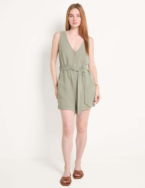 Jumpsuit Coffee Bean para mujer