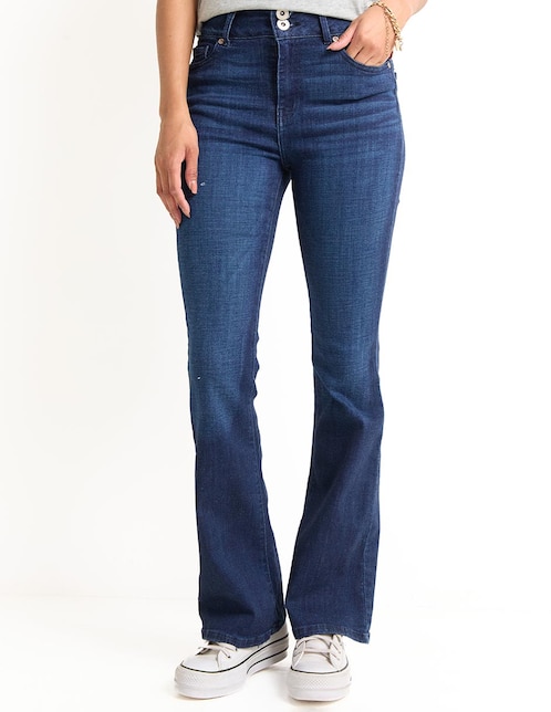Jeans bota Sexy Jeans corte cintura alta para mujer