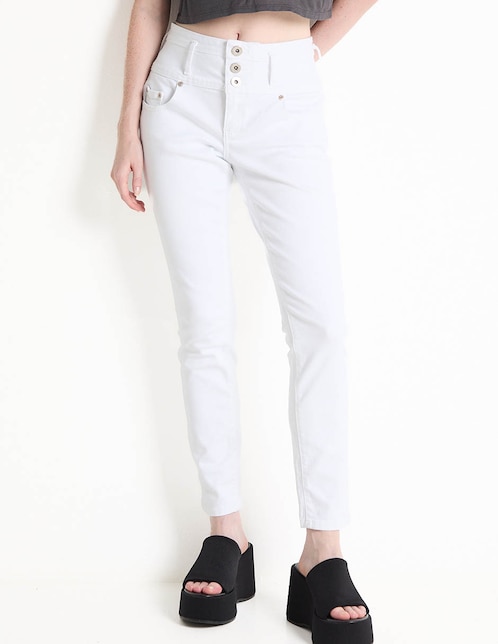 Jeans skinny Sexy Jeans corte cintura para mujer