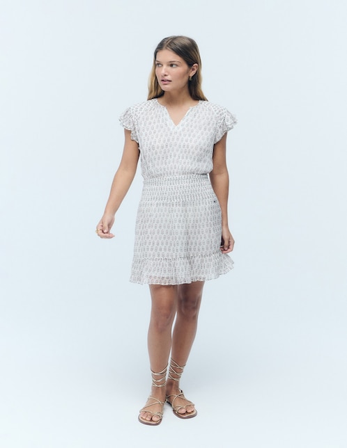 Vestido corto casual Brownie para mujer