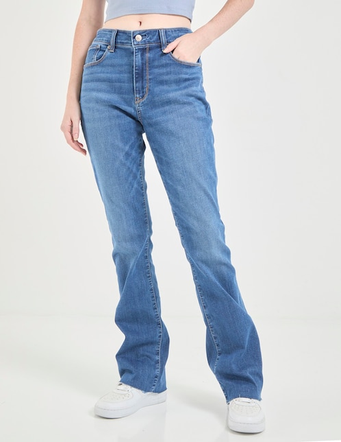 Jeans relaxed skinny American Eagle para mujer