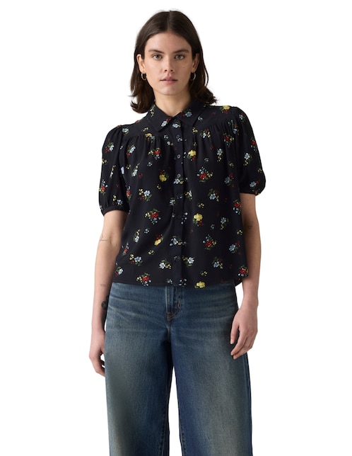 Blusa manga corta para mujer 1