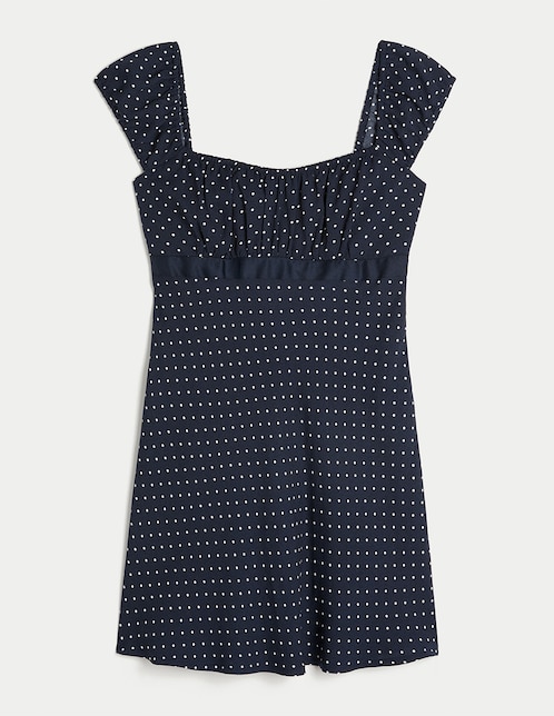 Vestido mini casual Hollister Temporada para mujer