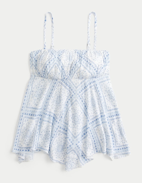 Blusa Hollister sin manga para mujer