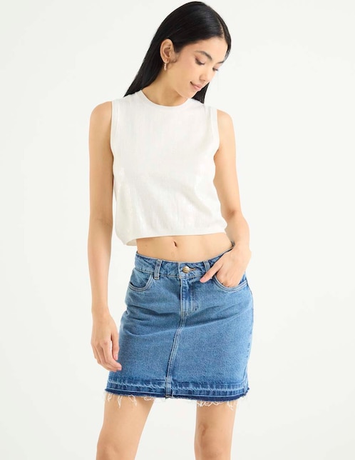 Top cuello redondo 1