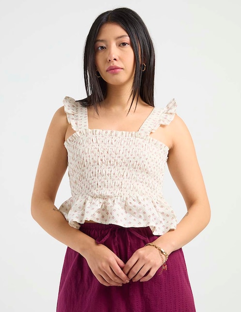 Blusa sin manga para mujer 1