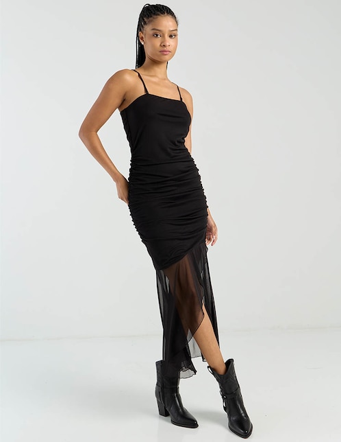 Vestido midi casual That's It para mujer