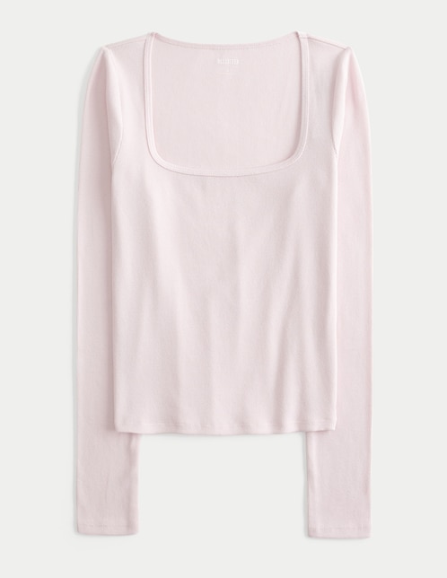 Playera manga larga para mujer 1