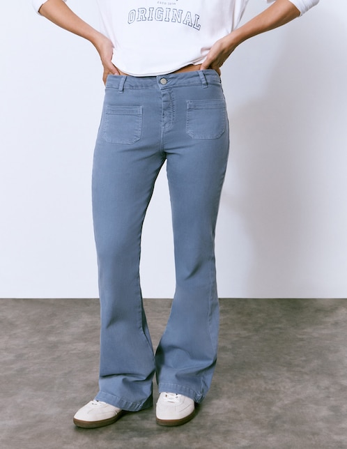Jeans campana para mujer 1