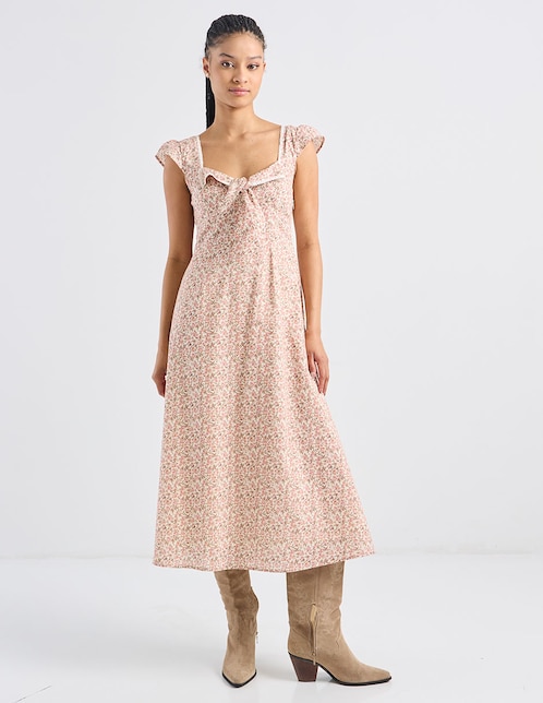 Vestido midi casual para mujer 1