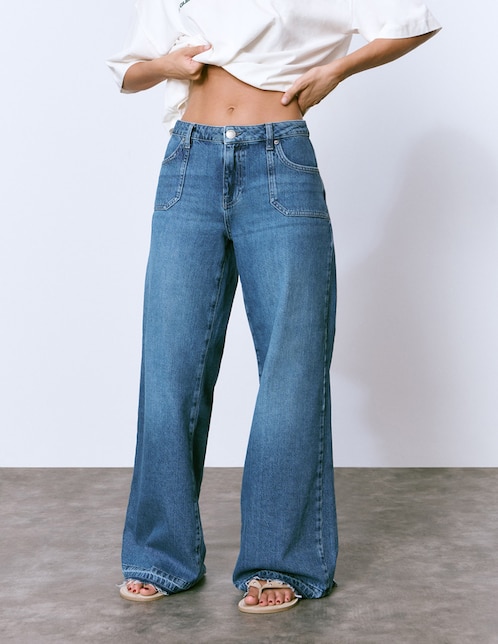 Jeans straight Brownie para mujer