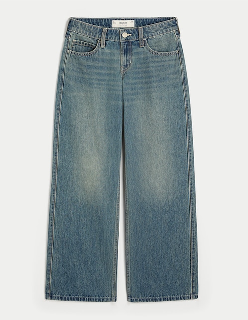 Jeans relaxed baggy para mujer 1