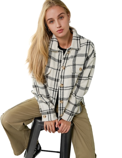 Blusa camisera American Eagle manga larga para mujer