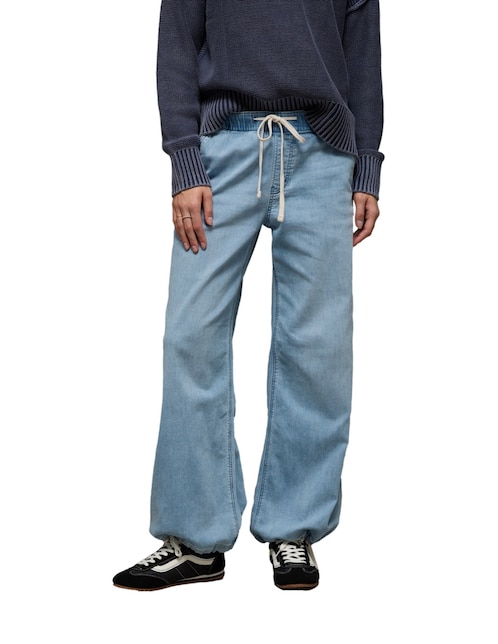 Jeans jogger baggy Fashion para mujer 1