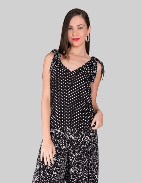 Blusa sin manga para mujer 1
