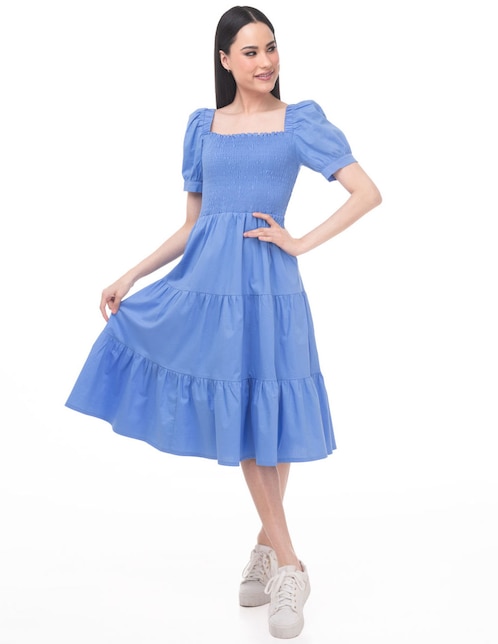 Vestido midi casual para mujer 1