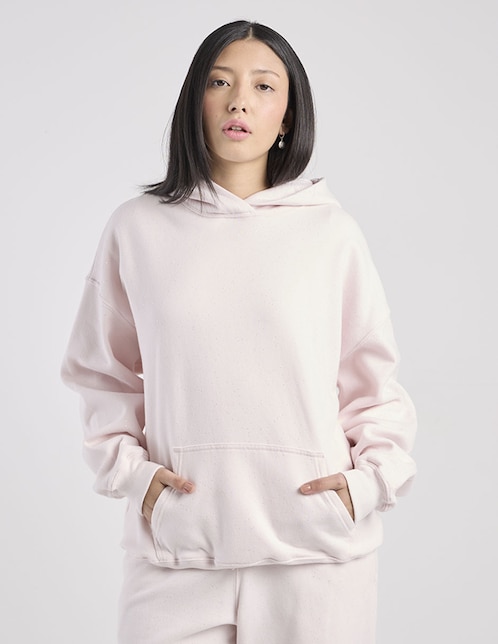 Sudadera con capucha y bolsa Hollister para mujer