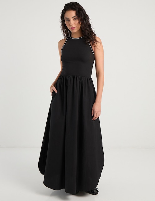Vestido largo casual para mujer 1
