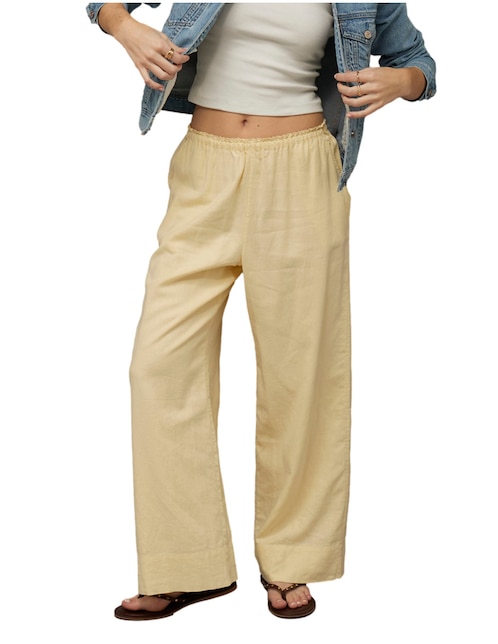 Pantalón easy pant American Eagle amplio para mujer