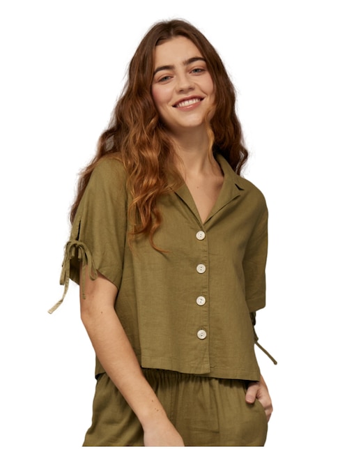 Blusa manga corta para mujer 1