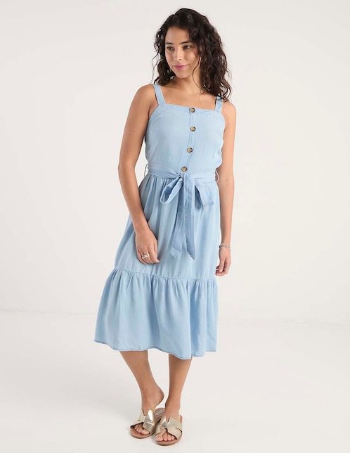 Vestido midi casual para mujer 1