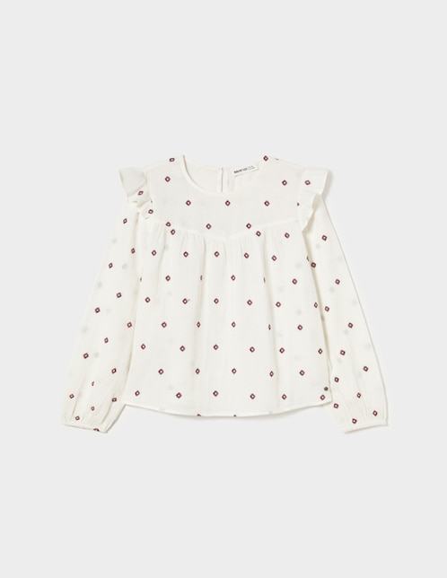 Blusa manga larga para mujer 1