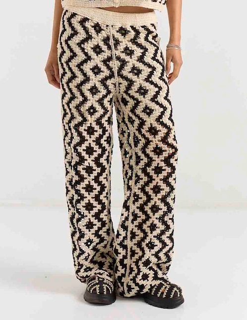 Pantalón easy pant wide leg para mujer 1